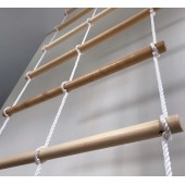 Веревочная лестница с деревянными перекладинами (3)